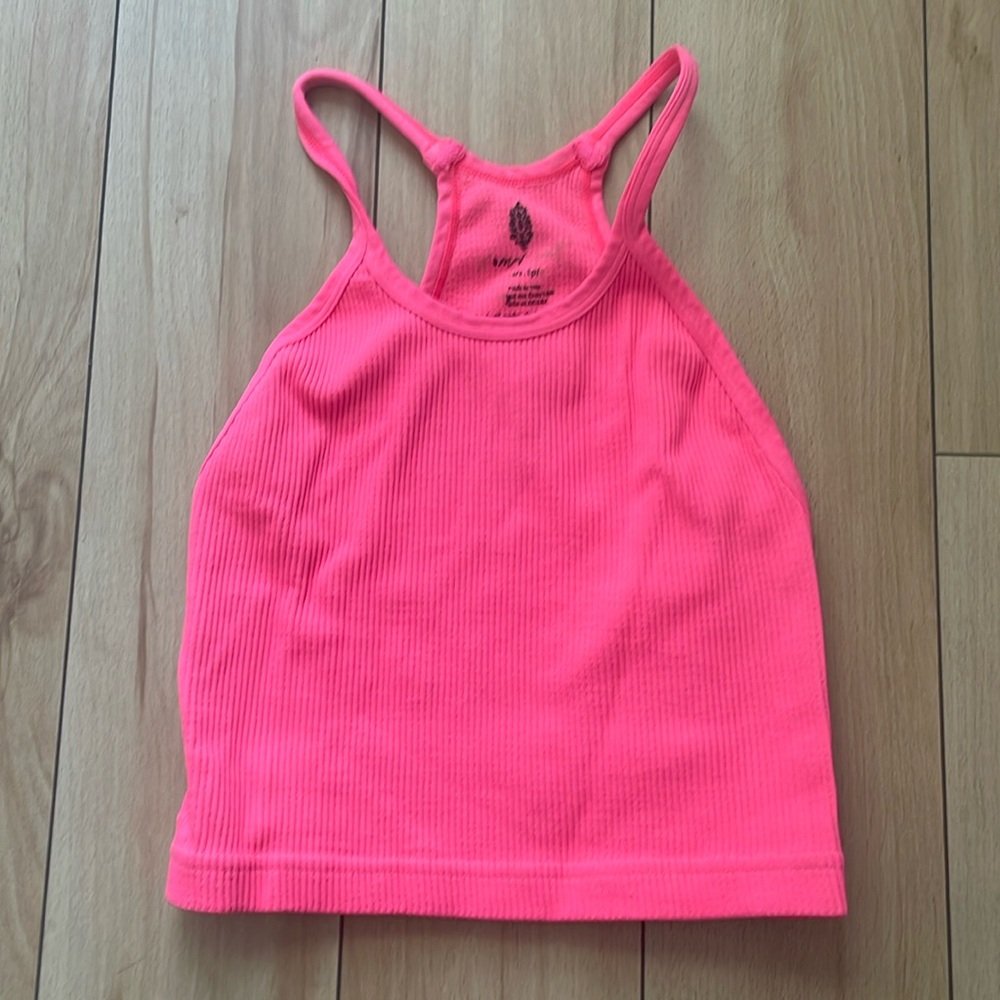 Free People Movement  Halter Crop Top